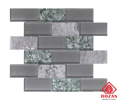 High quality Factory Price Wall Decoration 12x12 Glass Mosaic
