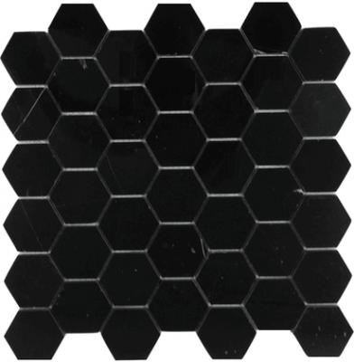 Carrara Hexagon Stone Mosaic Tiles